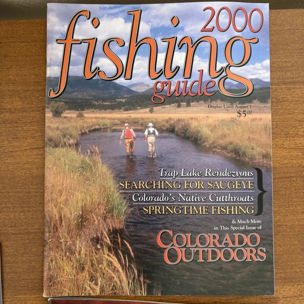 Vintage Colorado Outdoors Magazine 2000 Full Year Set&  Hunting Fishing Guides‎